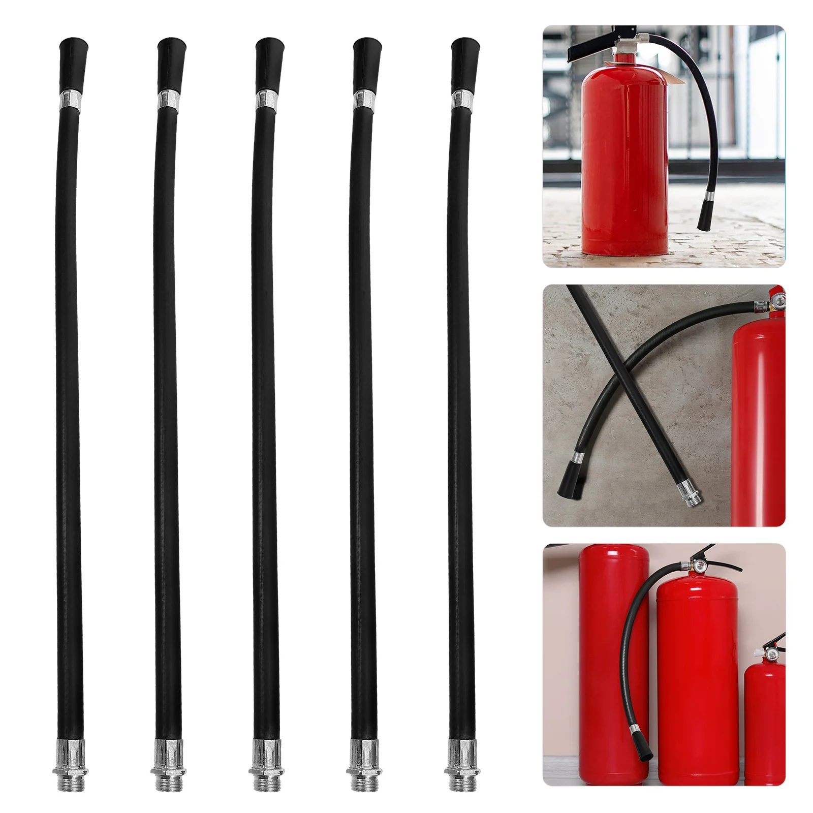 

5 Pcs Fire Extinguisher Nozzle Hose for Office Hoses File Tube and Accessory Sprayer