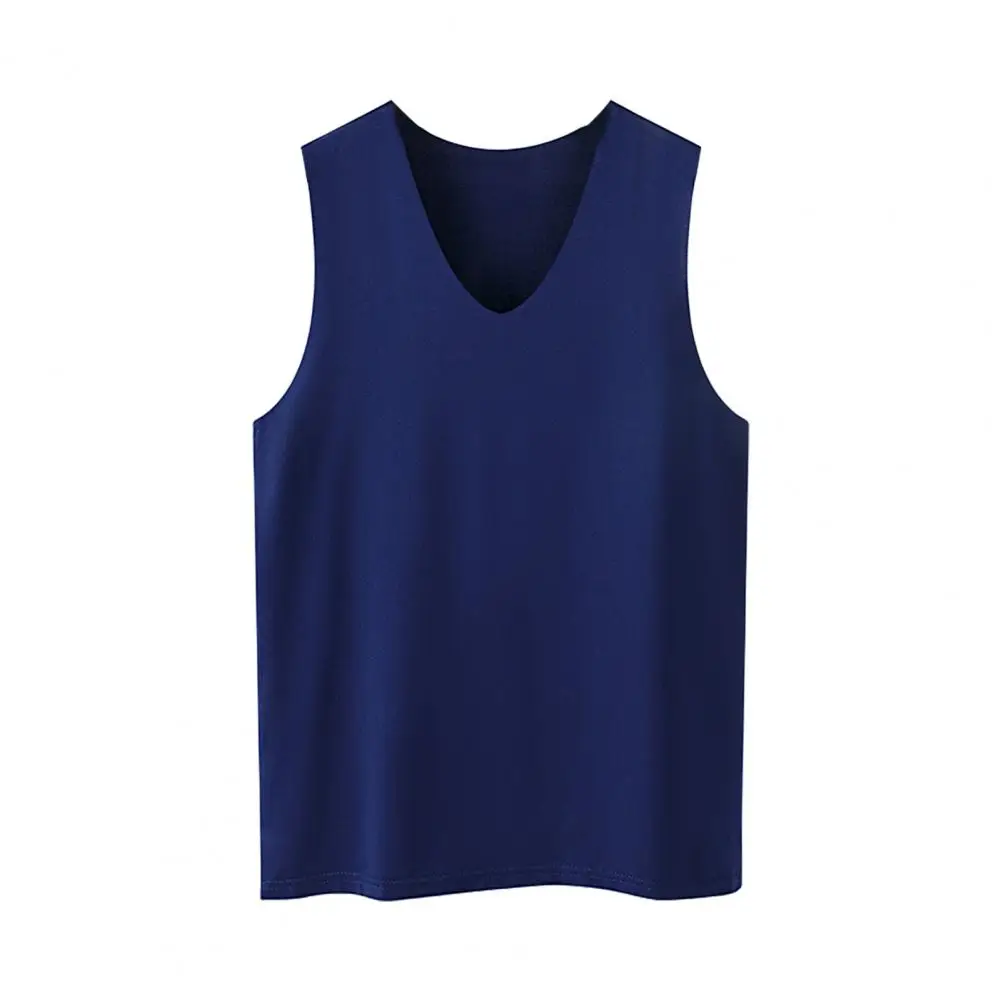 Trendy  vest for men Quick Dry Close-fitting Summer Tank Top solid color Cool Men Vest sports