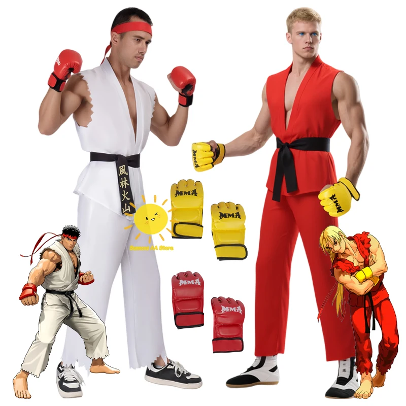 game-ken-masters-ryu-cosplay-costumes-sf-cosplay-tops-pants-belt-gloves-ryu-ken-suits-uniform-halloween-carnival-cos-adult-men