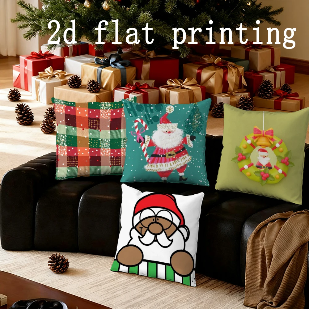 

Домашний декор, квадратная подушка с красочным клетчатым узором, подходит для дивана, спальни, автомобиля, наволочка, прямоугольная подушка для спины