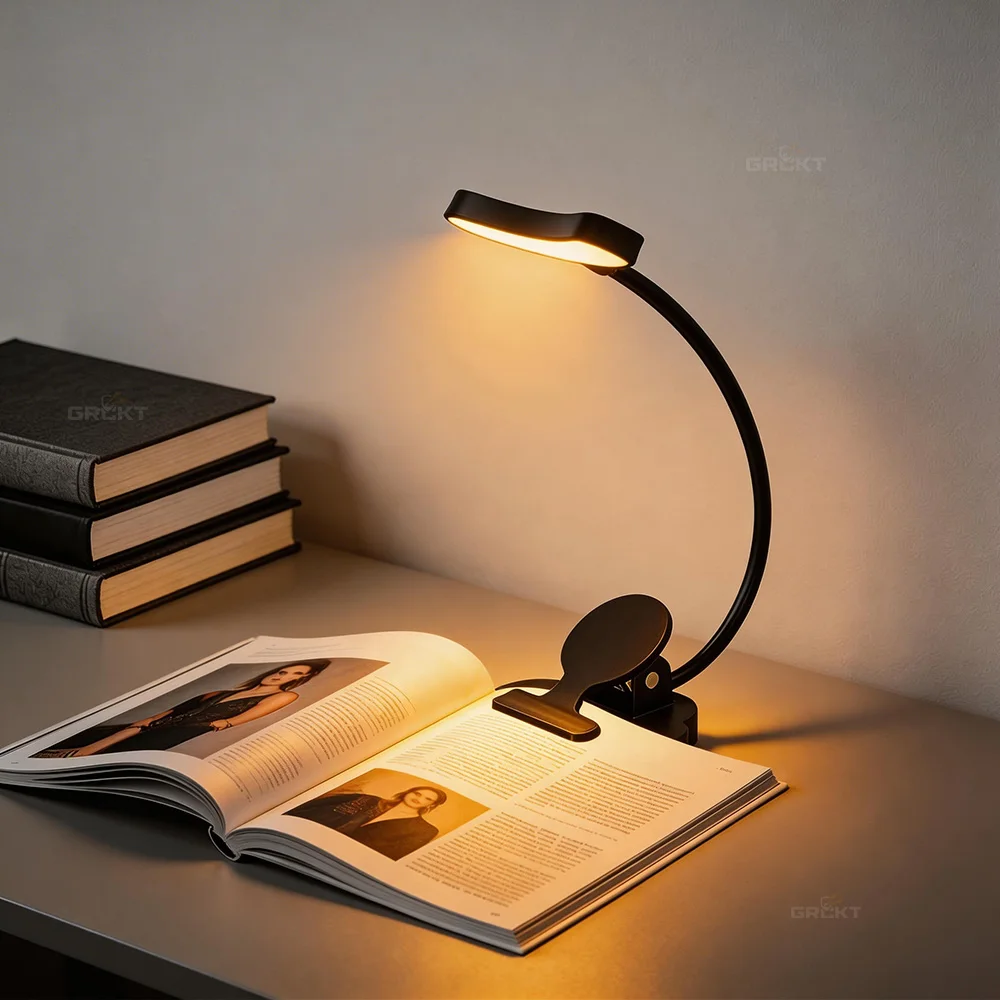 Portable Desk Lamp Rechargeable LED Lamp Light Reading of Books Mood Lights Small Lamp Light Fixture For Reading Desk Decoration
