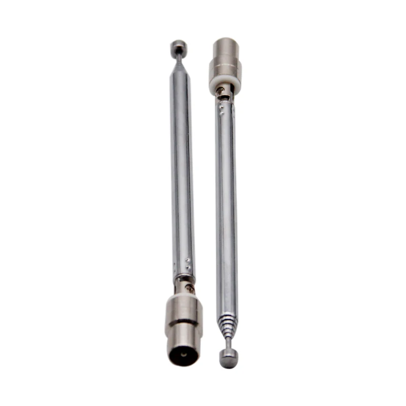 Telescopic Antenna for Electronic Radio TV Signal 7 Sections 15dbi DVB-T HDTV Radio DVD Audio Antenna Aerial IEC Male Connector view 4