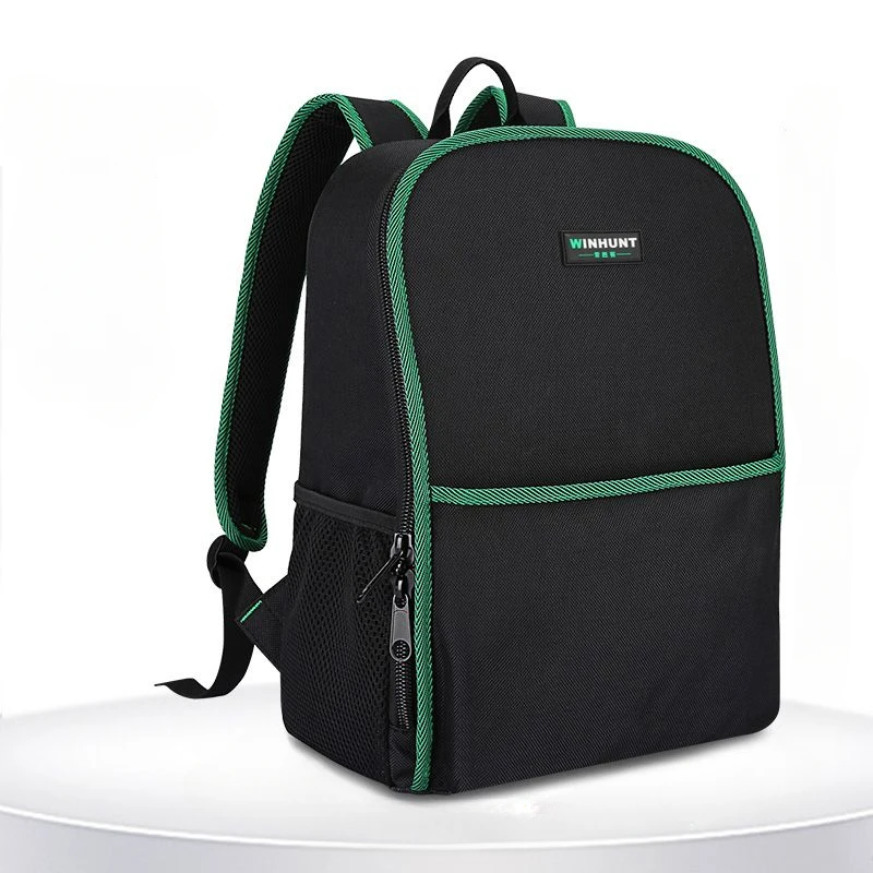 Professional Carpentry Tool Bag Backpack Tool Bag Orgamizer Work Electrician Carry Supplies Accessories Briefcase on The Wall