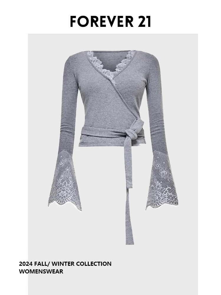 

Женская кружевная майка-боди Forever 2 с длинными рукавами-колокол, больших размеров, с эффектом утягивания, модная, высокоэластичная, для ношения под одеждой