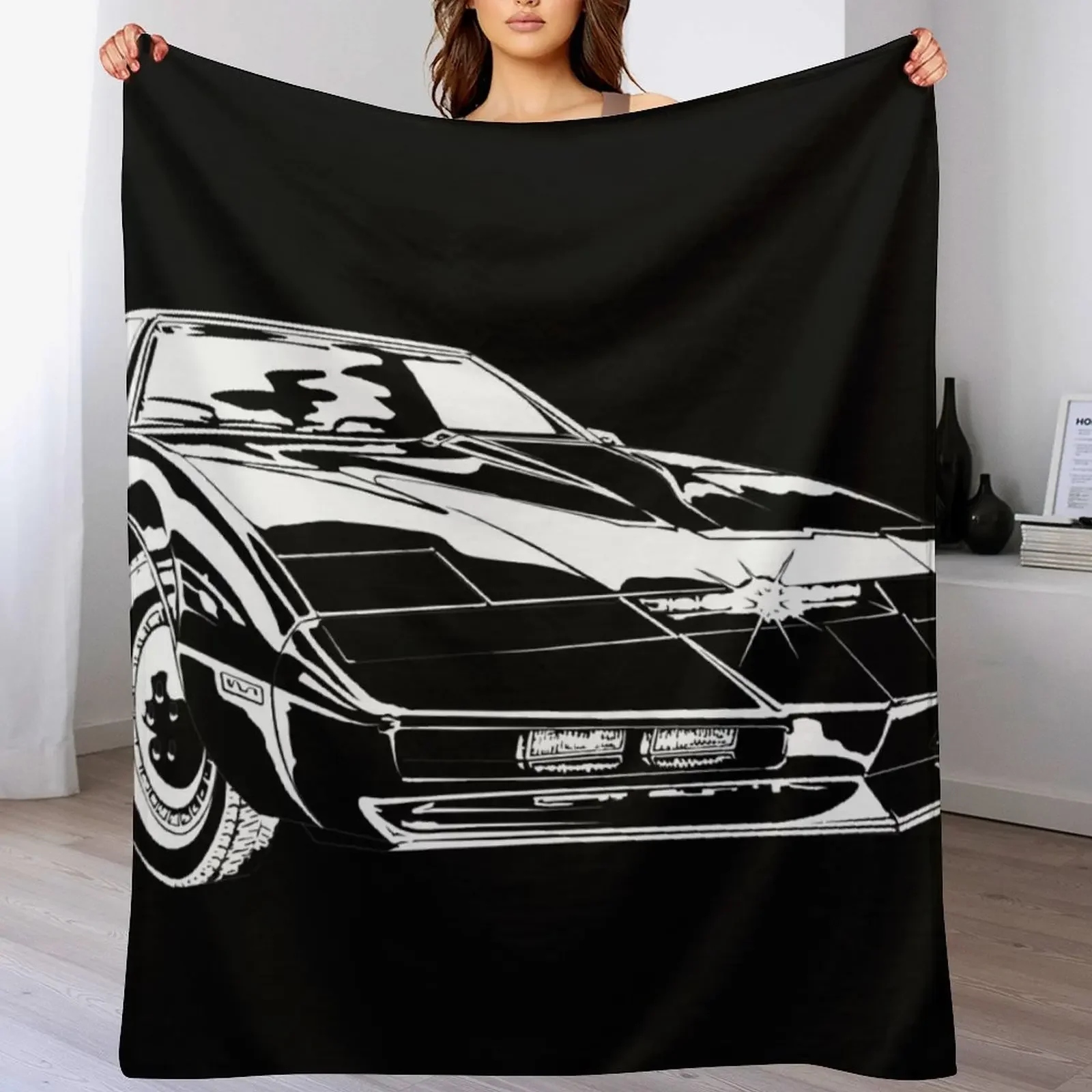 

Knightrider K.I.T.T. Throw Blanket halloween Blankets For Bed Thins Camping Blankets