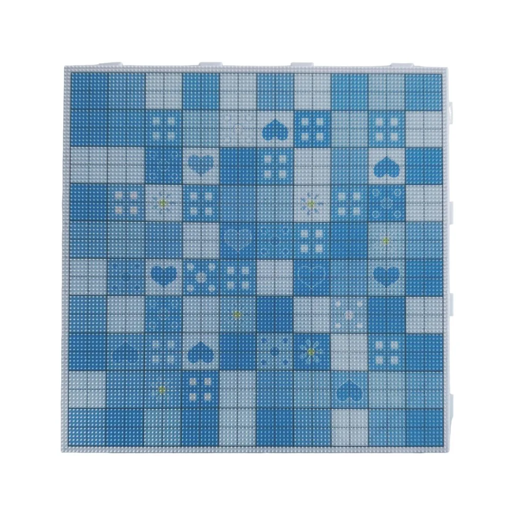 Large 78x78/104x104Pins Fuse Beads Pegboards Heart 2.6mm Beads Hama Beads Pegboards Reusable DIY Fuse Beads Boards Puzzle Making