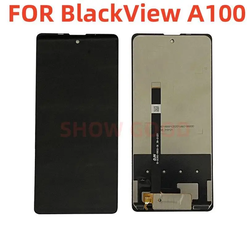 LCD Display with Touch Screen Digitizer Assembly For Blackview A100 Spare Parts Sensor LCD For Blackview A100 Display Parts LCD