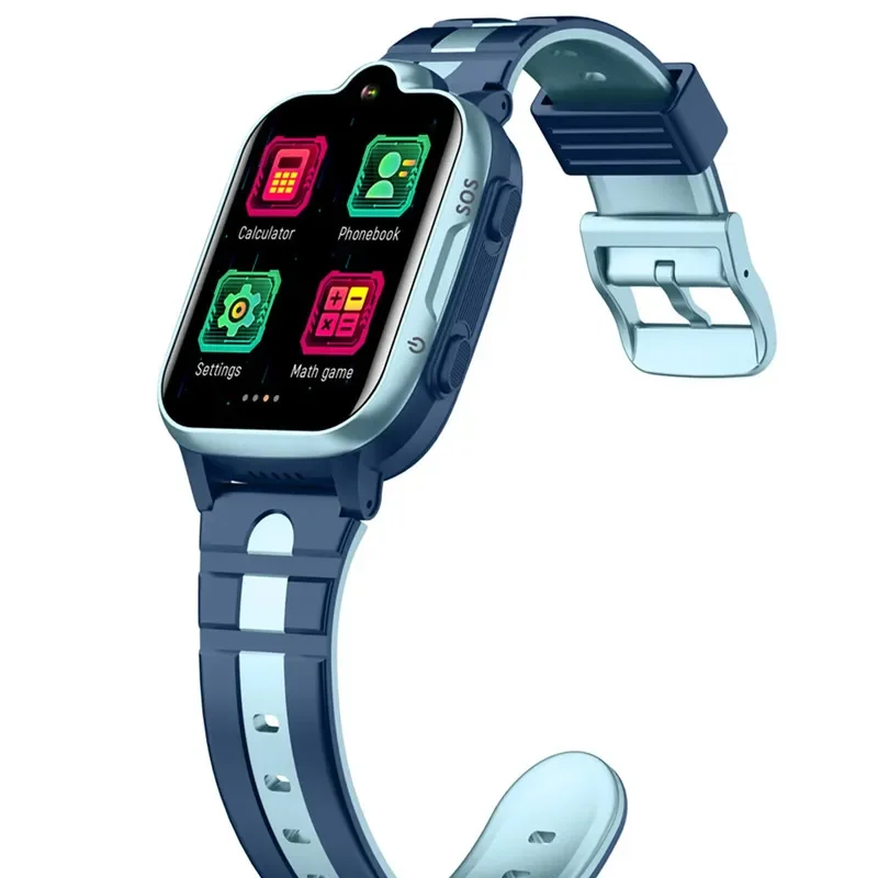 Gaines K15 4G Kids Smartwatch Phone GPS Tracker SOS HD Video Call Touch Screen IP67 Waterproof K15H Back Children Smart Phone Wa