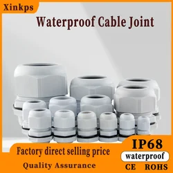 IP68 Nylon Cable Glands PG 7 9 11 13.5 16 19 21 25 29 36 High Quality Wire Plastic Waterproof Connector Cable Joints