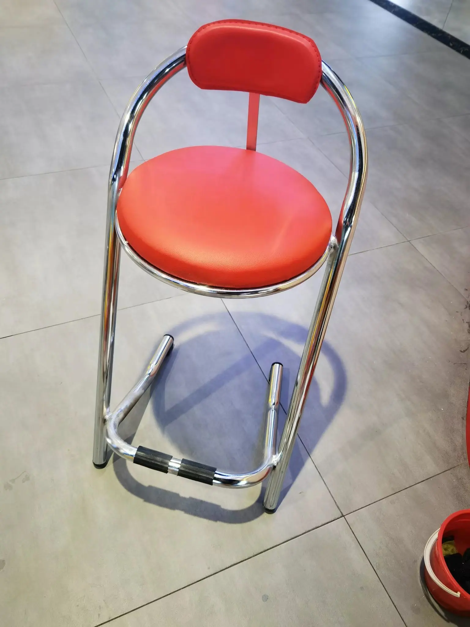 Video Game Animation City Playground Game Console Seat Mobile Phone Cabinet Rotating Hot Pot Leisure High Stool