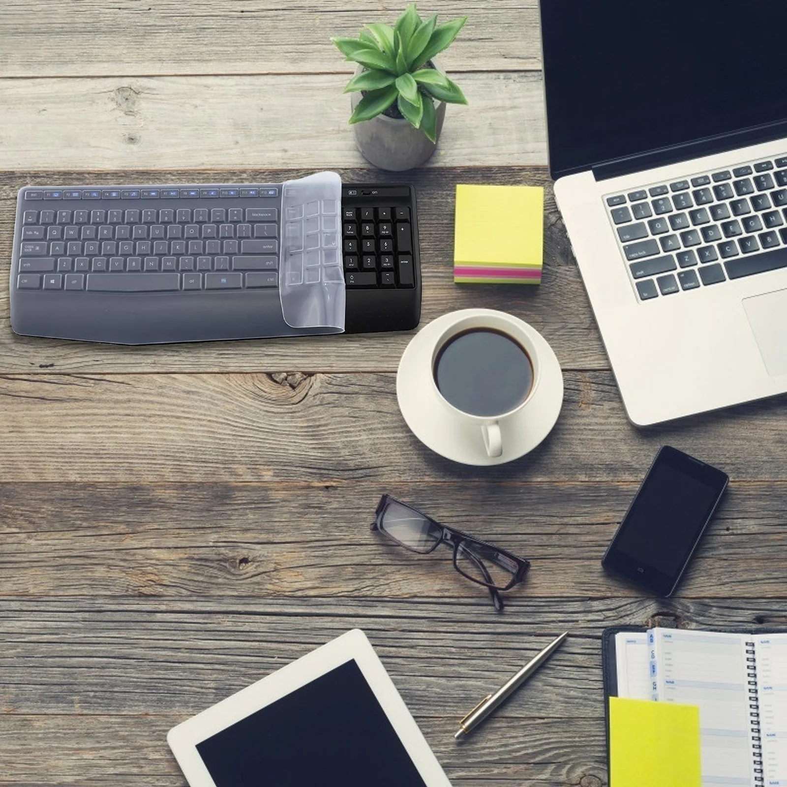 

Silicone Protector For Mk850 Thin Durable Washable Noise Reducing Keyboard Skin Reusable Computer Keyboard Membrane Flexible