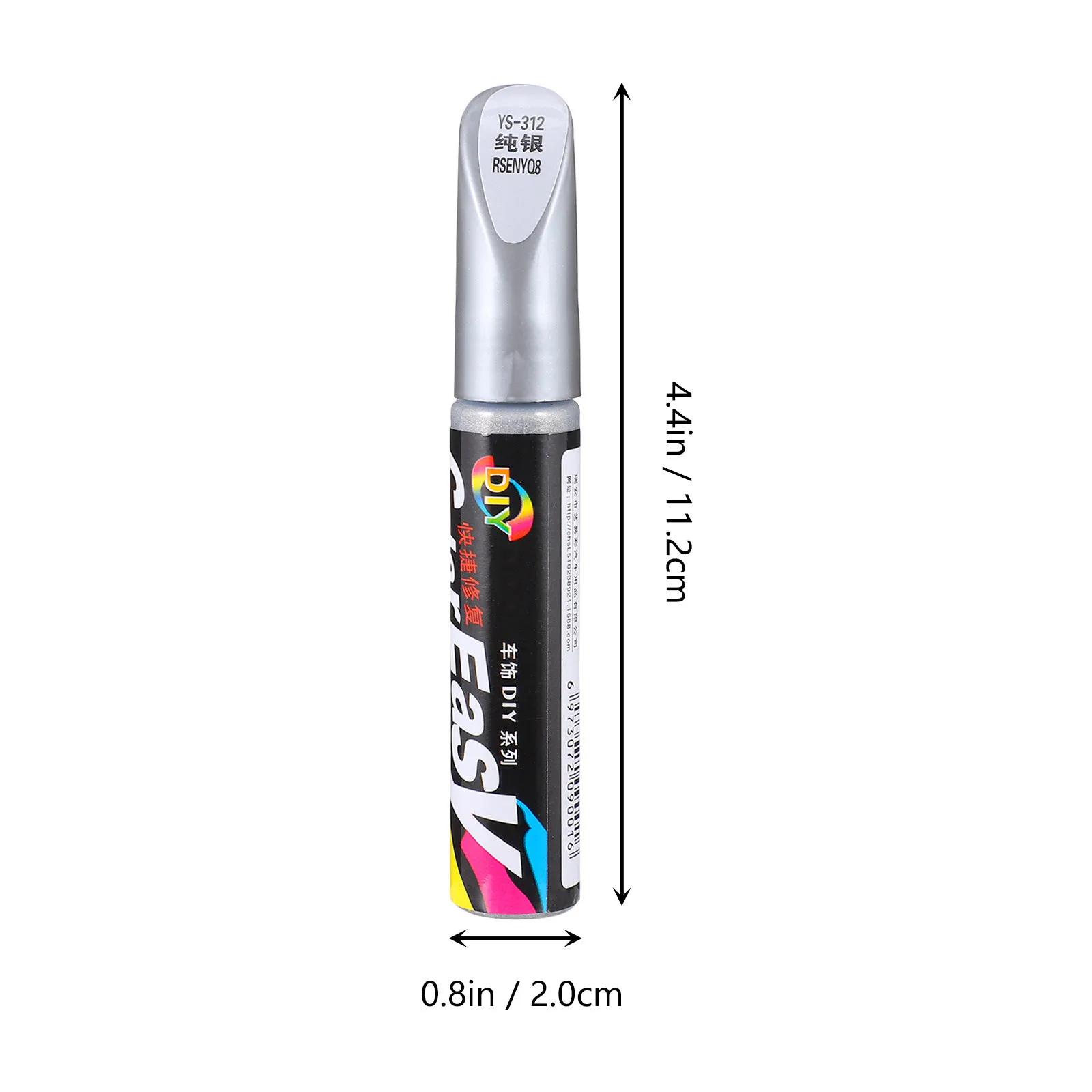 4Pcs Car Scratch Remover Pen Set Creative Design Simple Operation Effective Paint Repair Tool for Auto Appearance Restoration