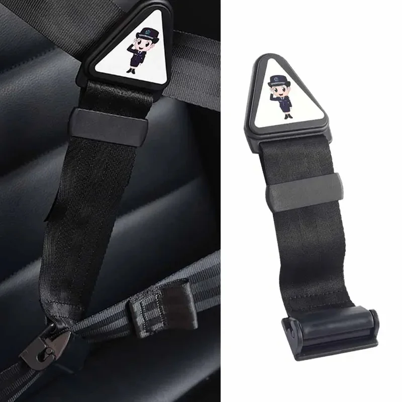 Child Safety Belt Shoulder Protector Car Child Seat Adjuster Triangular Fixed Limiter Safety Belt Artifact