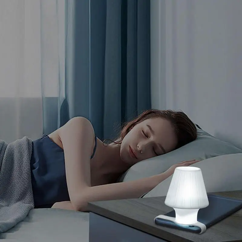 Creative Phone table lamp Night Light Mobile Phone Cool white light Lampshade Silicone Flash Lamp Shade Table Lamp Modeling