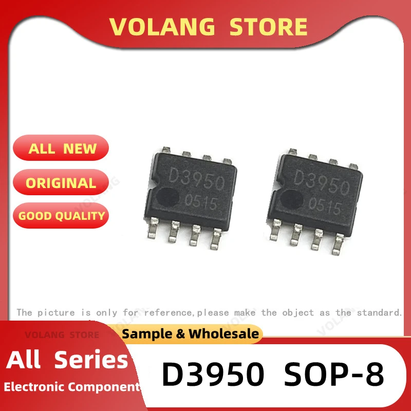 500pcs/LOT VOALNG D3950 CHIP SOP-8   BD3950F-E2 SMD