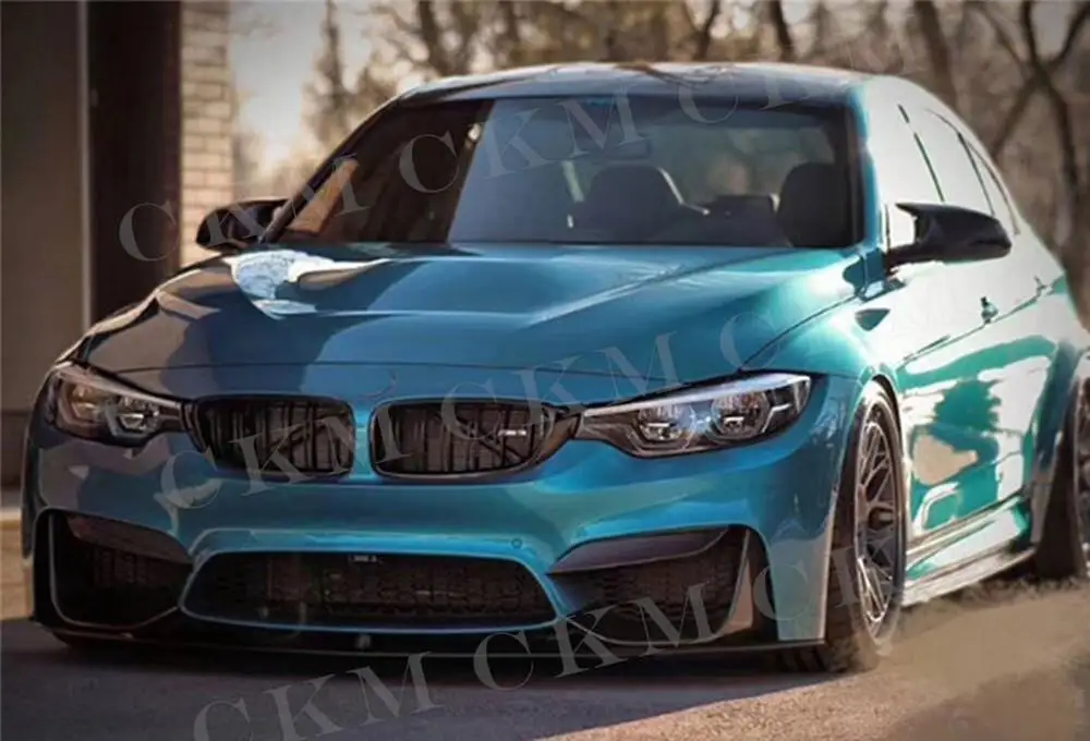 

Front Bumper Lip with Splitters Body Kit for BMW 3 Series F80 M3 4 Series F82 F83 M4 2014-2018 Car Style Front Lip Splitters