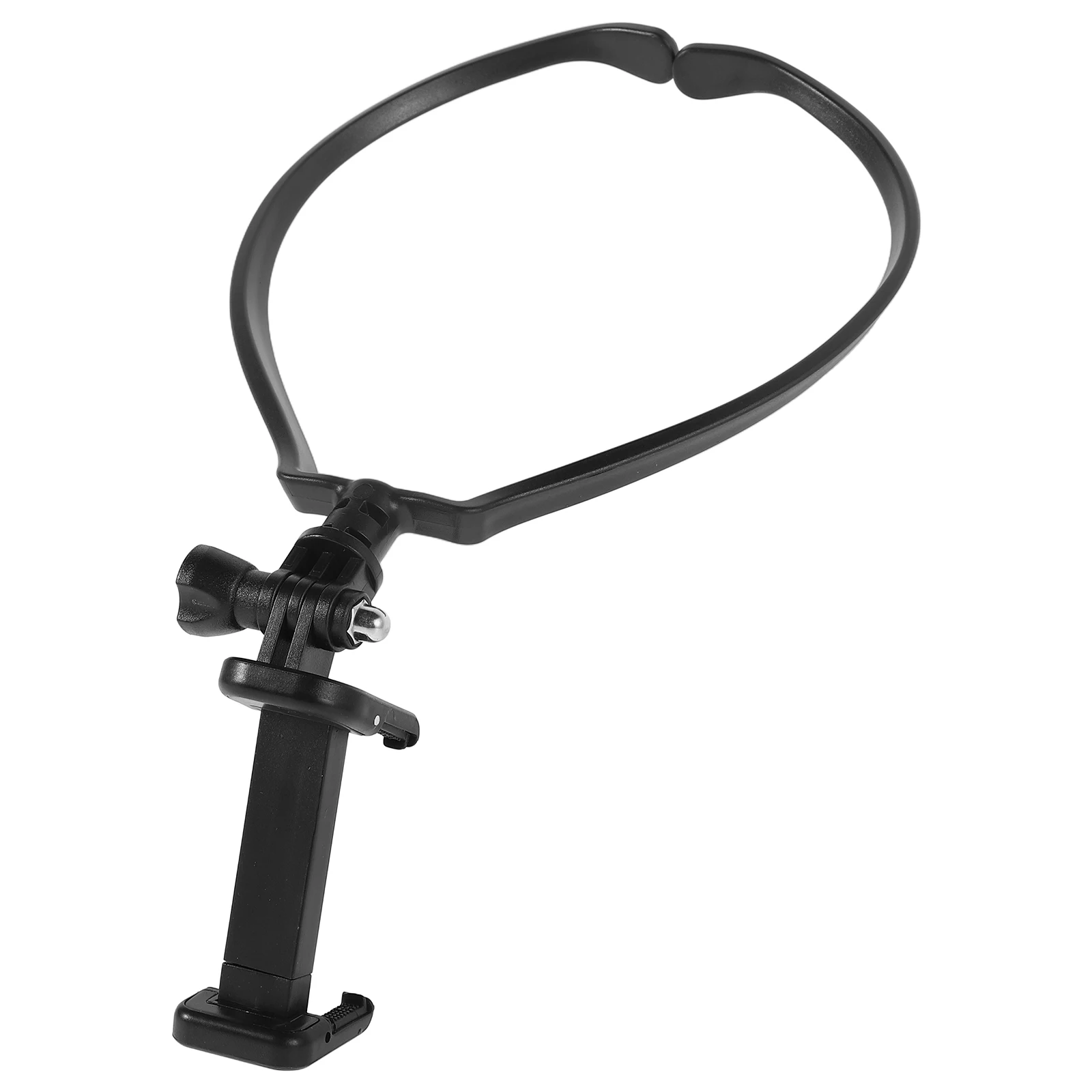 

Neck Mount Phone Holder Chest St Mobile Bracket Adjustable Angles Flexible Camera Mount Video Recording Stroller Selfie