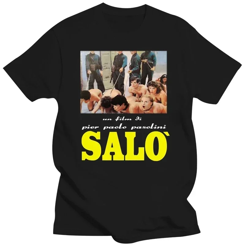 Movie Paolo Pasolini Horror Exploitation Fashion Summer Paried T Shirts Top Tee  Salo 120 Days Of Sodom T Shirt