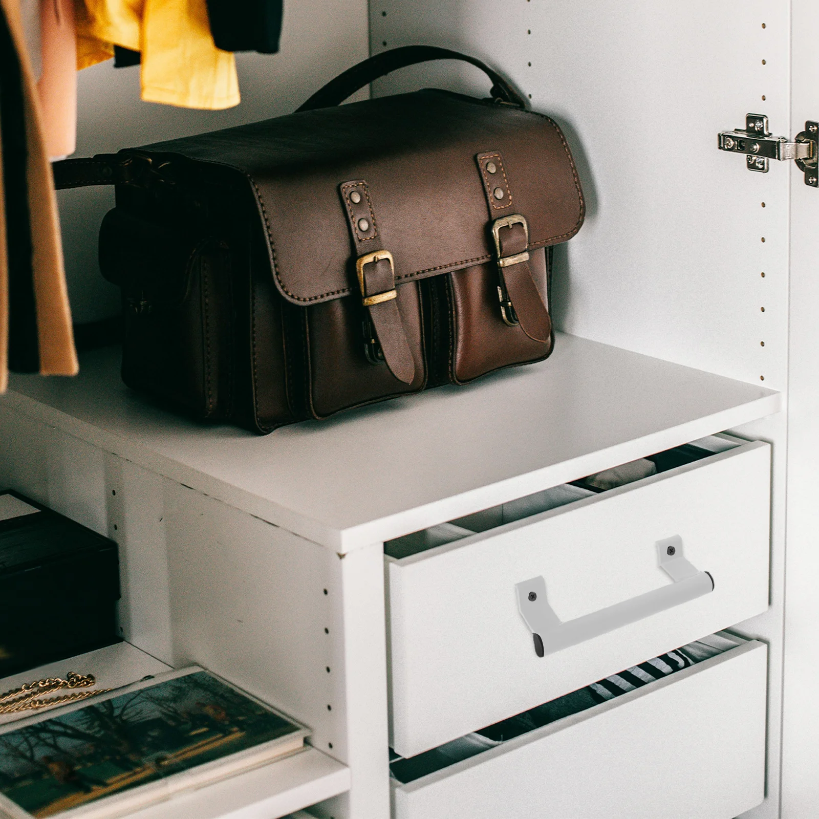 

2Pcs Aluminum Alloy Door Pull Handles Elegant Versatile Application for Interior Space Decor Push Pull Door Handles