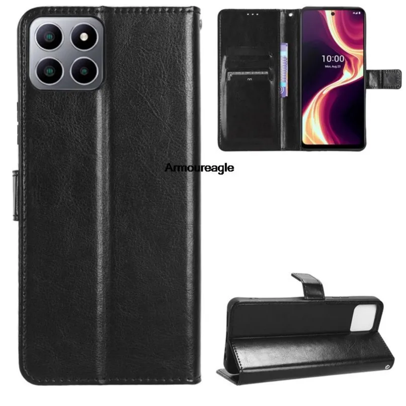 

Для Boost Mobile Celero 5g plus флип-чехол-бумажник магнитный роскошный кожаный чехол для Boost Mobile Celero 5g plus сумки для телефонов