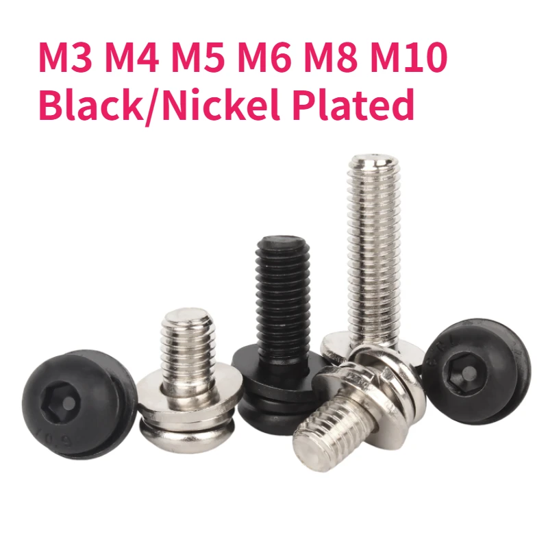 M3-M10 Black/Nickel…