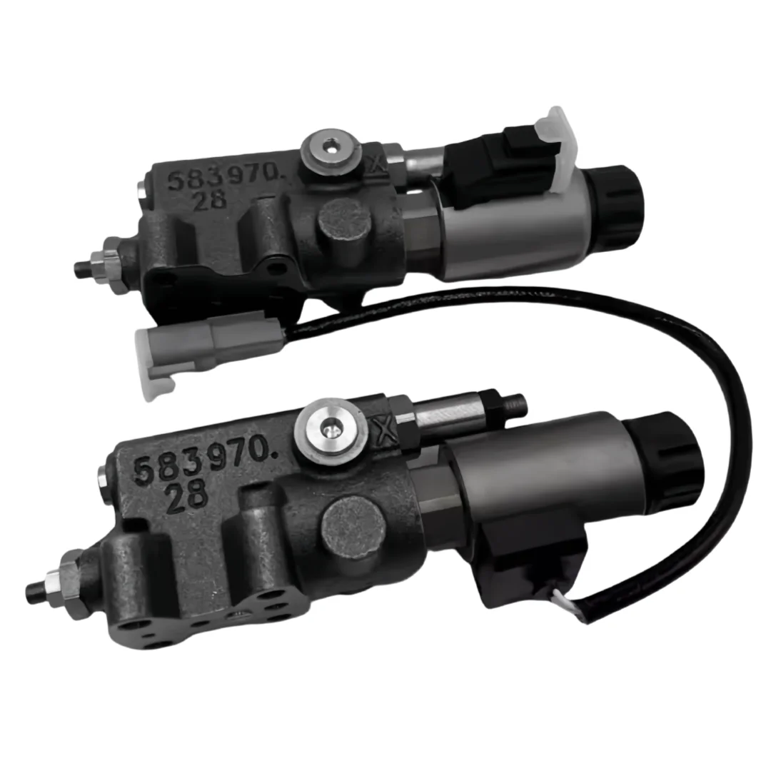 

For Caterpillar E330/336/340/345/349D Hydraulic Fan Pump Solenoid Valve Cooling Pump Coil Excavator Accessories