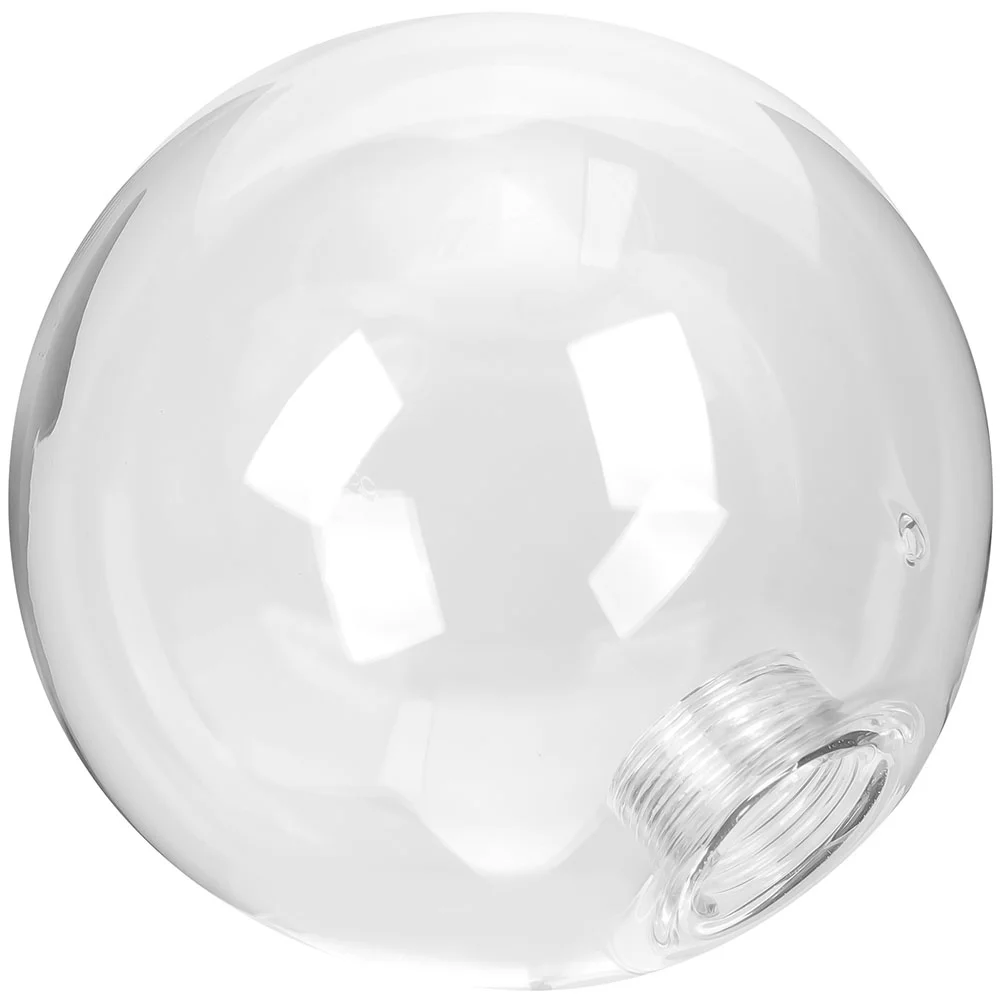 Clear Glass Ball Shape Lampshade Household Ceiling Lamp Cover G9 Socket Lampshade Replacement