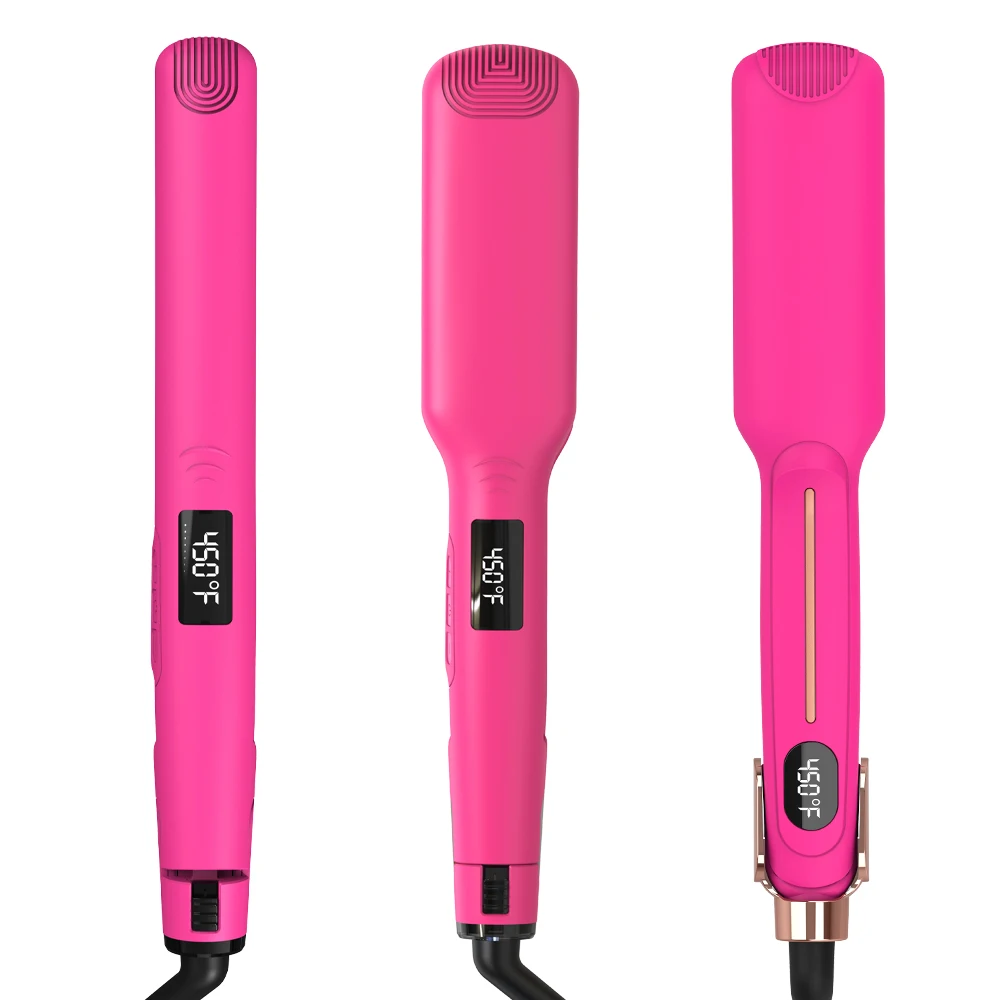 

SMET Planchas De Cabello Diana Hair Straightener Professional Nano Titanium Hair Iron Ceramic Tourmaline Ionic Flat Iron