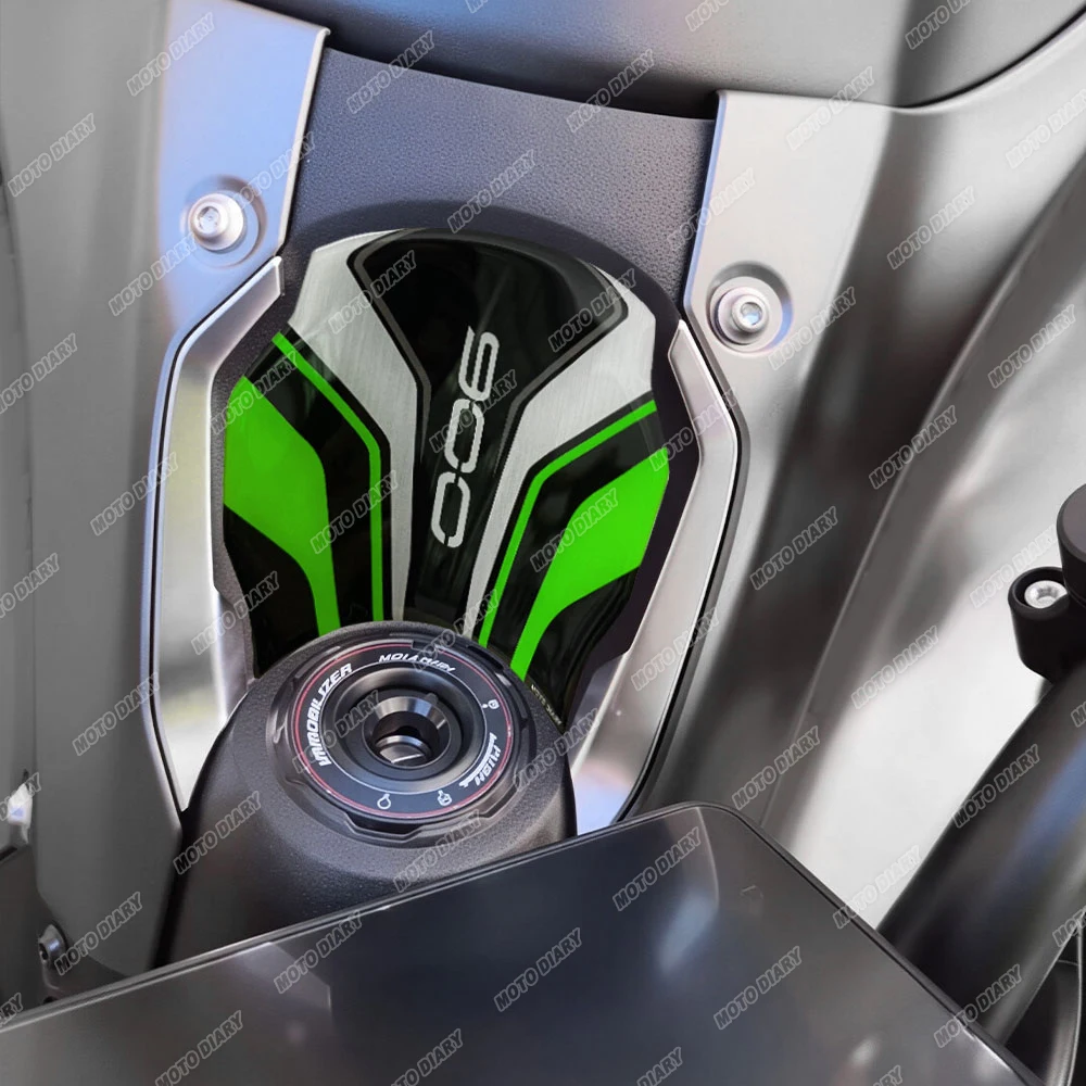 3D Motorcycle Key Protector Ignition Lock Sticker Decals For Kawasaki Z900 Z 900 SE 2025-2026