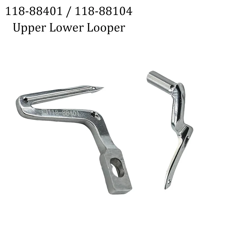

Premium Overlocker Parts 118-88104+118-88401 Upper & Lower Looper Kit For JUKI MO-2500 Series Industrial Overlock Sewing Machine
