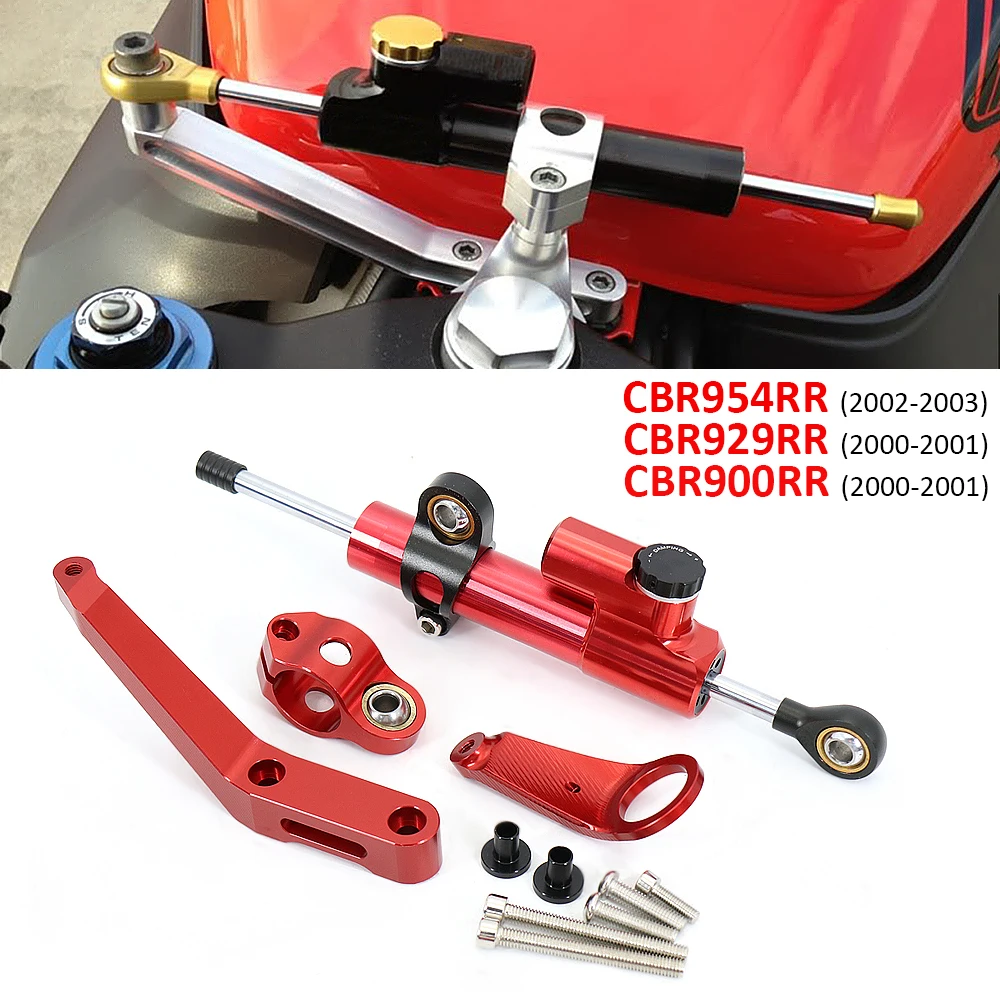 

CBR 929 RR 2000 2001 CNC Motorcycle Steering Stabilize Damper Mounting Bracket Kit For Honda CBR929RR