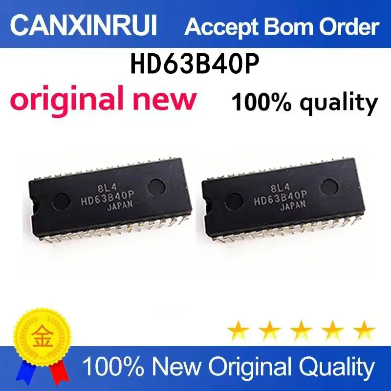

(5-100 PCS) Brand new original HD63B40P DIP28 spot chip IC