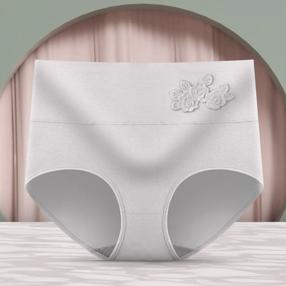 High Waist Postpartum Body Shaper Shapewear Large Size Cotton Underpants Women Waist Trainer Belly Contracting