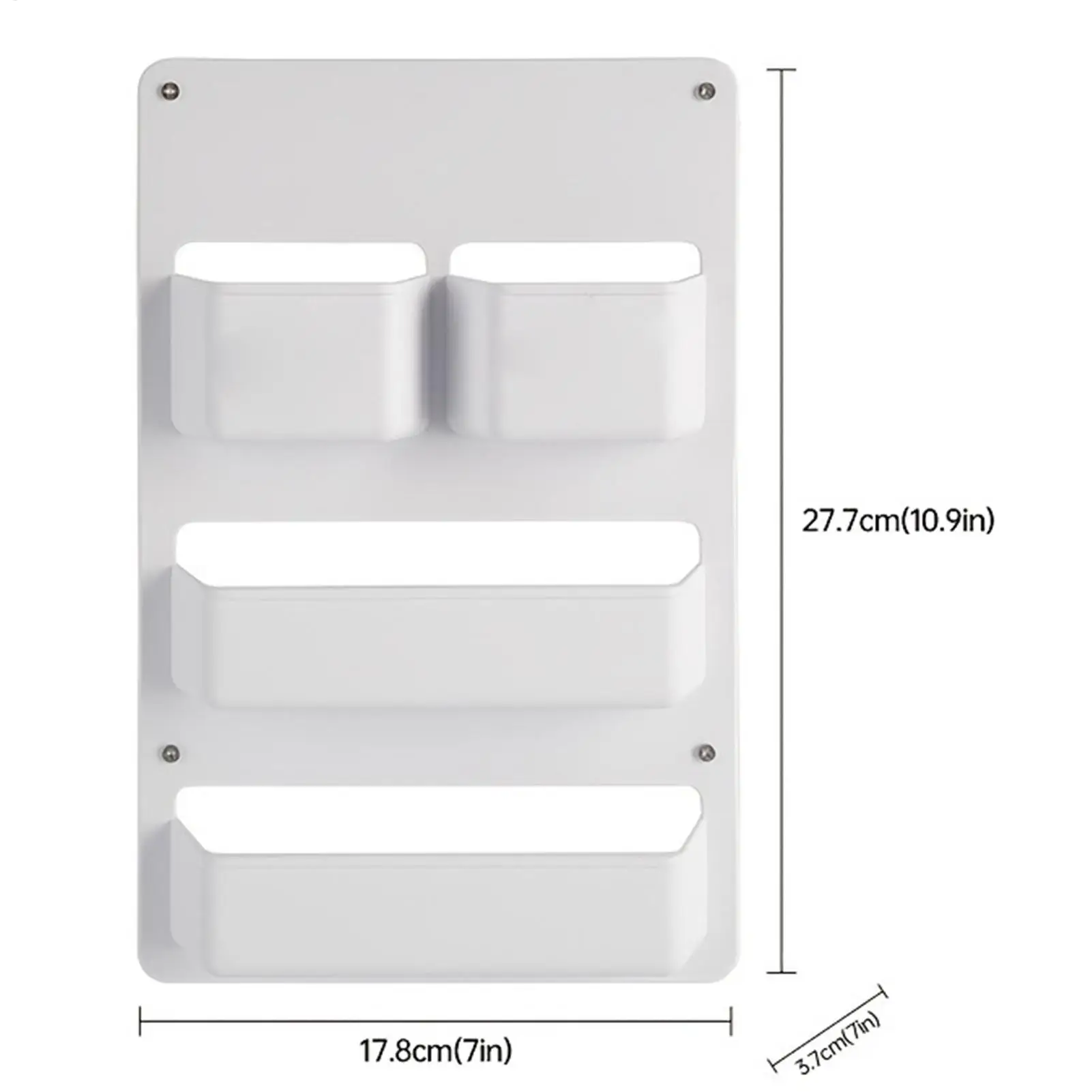 رف تخزين وتنظيم RV موفر للمساحة مع براغي، يجب أن يكون لديك صندوق تخزين حديث لمرحاض مقطورة متنقل للقارب #6