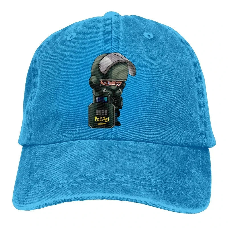 Y2K Chibi Blitz Art The Baseball Cap Peaked Capt Sport Unisex Outdoor Custom Rainbow Six Siege R6S Anti Terrorism Game Hats