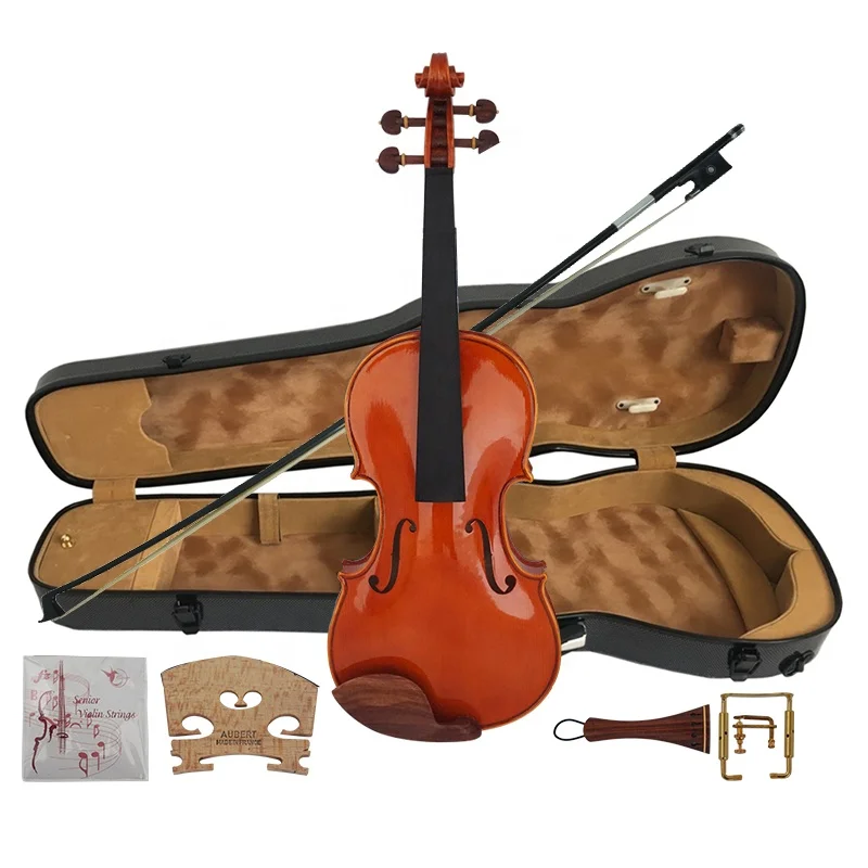 Professional Violin European Material All Handmade Italian String Musical Instrument For Adult Player Music Hobbyist