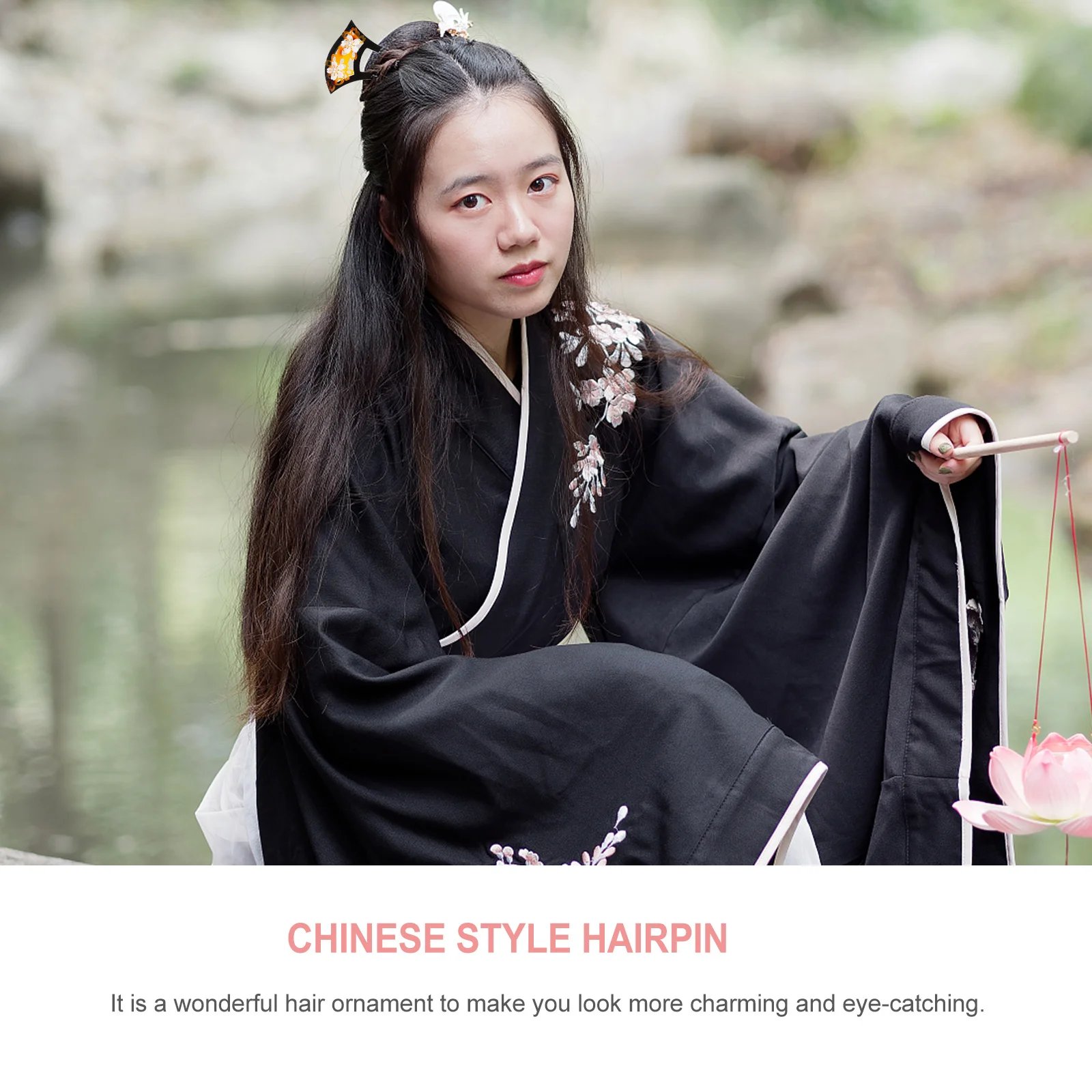 

1 шт., заколка для волос в китайском стиле, ретро-палка для волос, U-образная заколка, винтажный головной убор для женщин, ханьфу, свадьба, день рождения