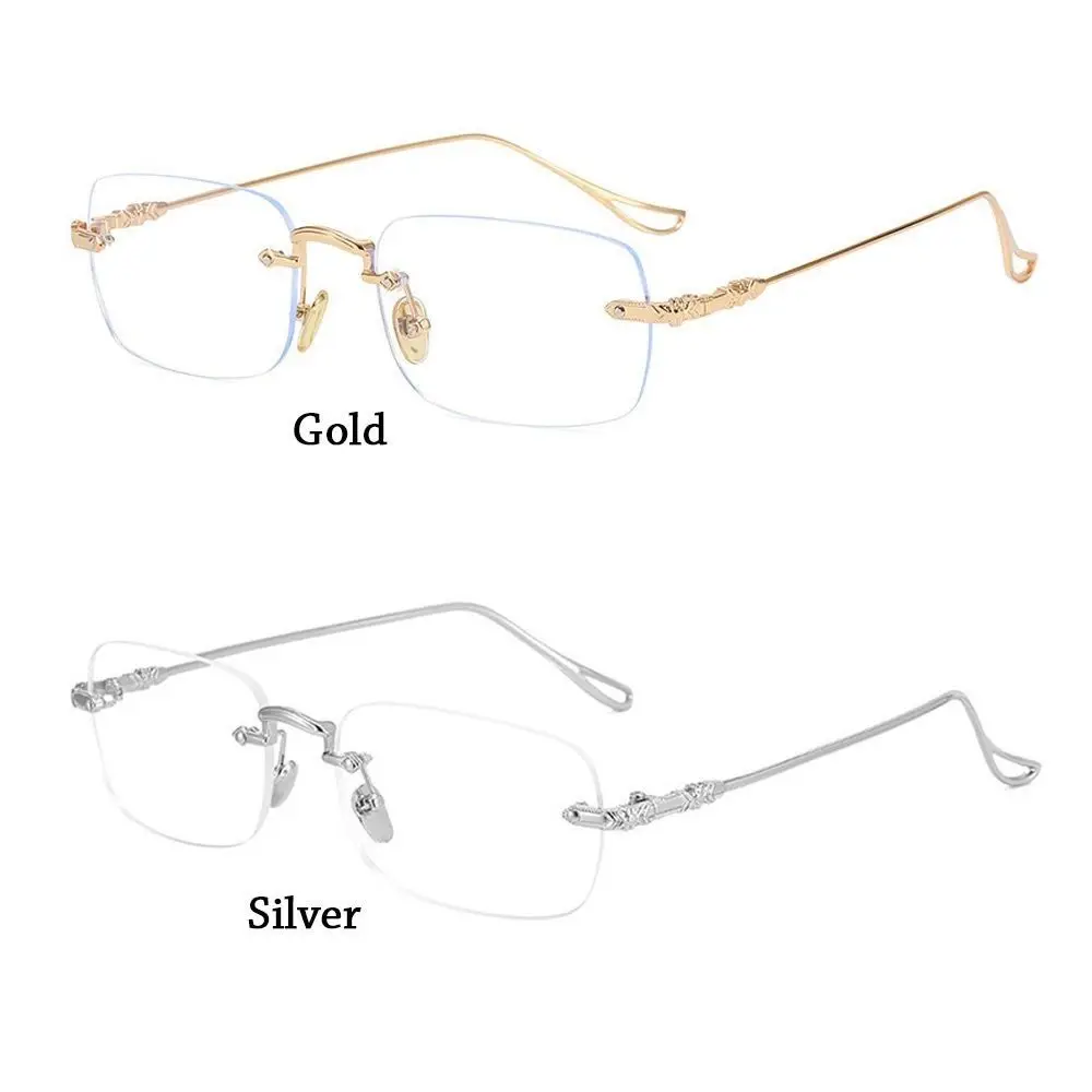 نظارات قراءة بلو راي المضادة للضوء الأزرق لحماية العين، نظارات مد البصر خفيفة الوزن، نظارات بصرية معدنية