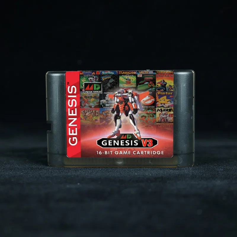 أحدث خرطوشة ألعاب EDMDS V3 Pro تم تحديثها 1200 في 1 لبطاقة وحدة التحكم SEGA GENESIS Mega Drive MegaDrive