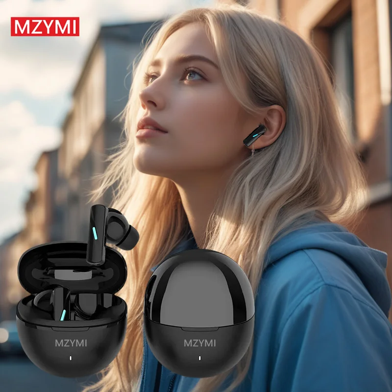 MZYMI M90 TWS Wireless Earphone Touch Control In Ear Bluetooth5.3 Headphone Sport Gaming Headset For Android iOS