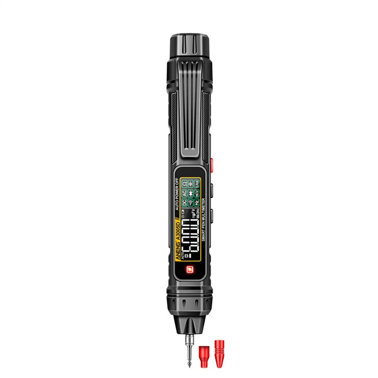 ปากกาประเภทมัลติมิเตอร์แบบดิจิตอลไม่สัมผัสโวลต์มิเตอร์มัลติฟังก์ชั่นเครื่องทดสอบมิเตอร์ปัจจุบันสำหรับ