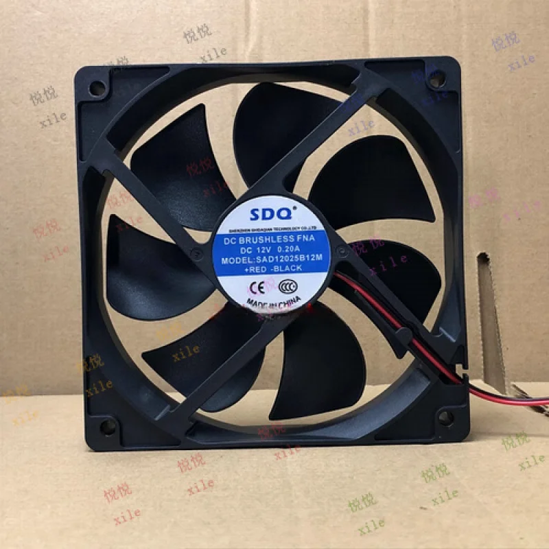 

L L ДЛЯ SDQ SAD12025B12M DC 12 В 0,20 А 12 см инвертор 12025 охлаждающий вентилятор
