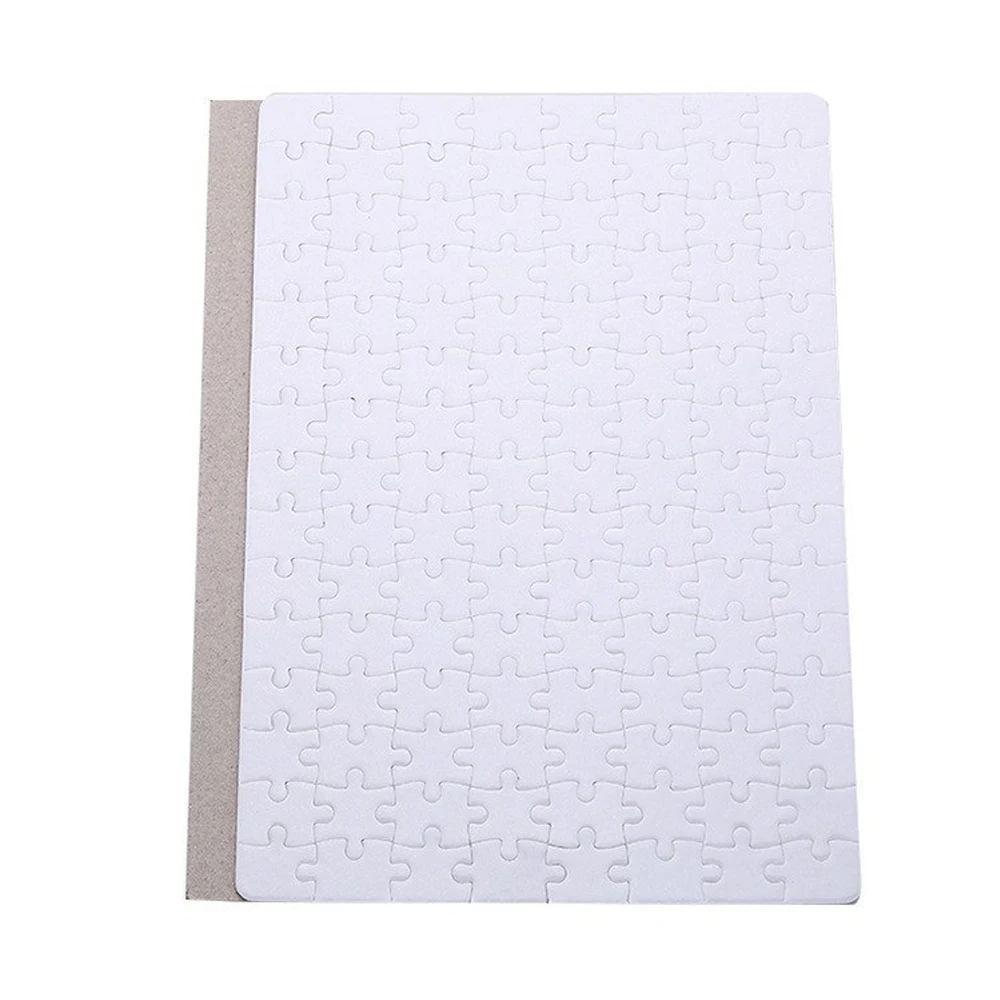 Picture 3: 10 Sets Sublimation Paper Picture Frame Jigsaw DIY Thermal Transfer Custom Puzzle for Heat Press Printing Crafts