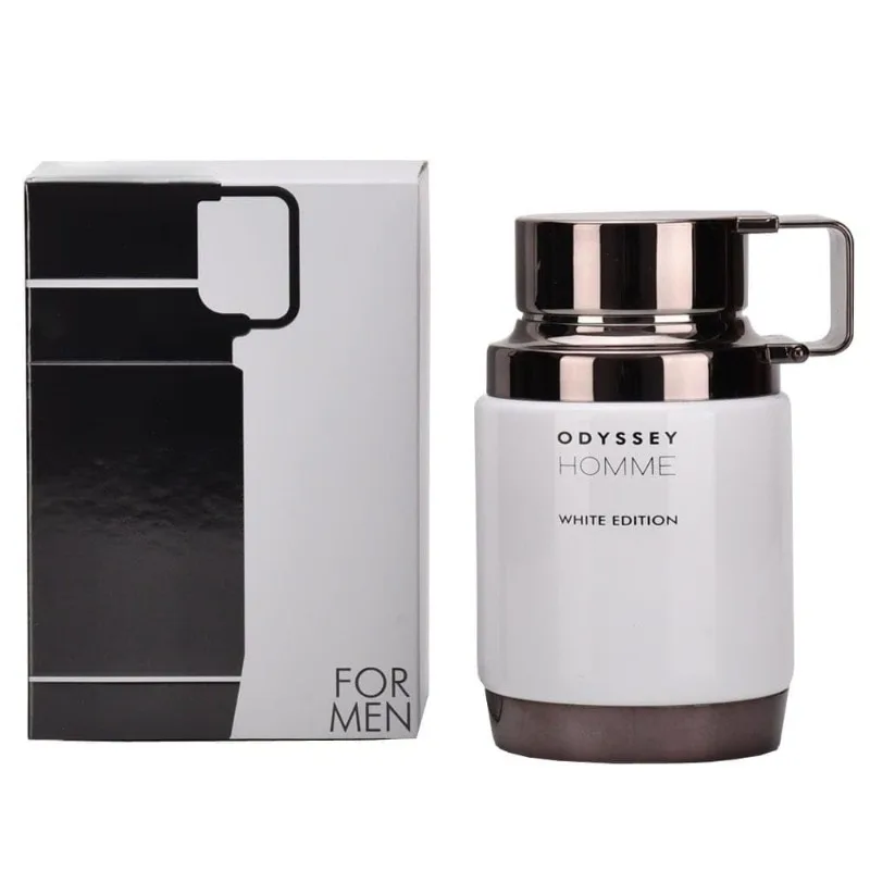 Armaf Odyssey Homme White Edition EDP Spray 100 مل عطور عربية أصلية ممتازة تدوم طويلاً كولونيا عطر شرقي للرجال هدية