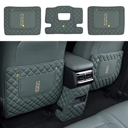 Car Seat Anti Kick Pad Fit For Chery Icar 03 Jaecoo 6 J6 EV 2023-2025 Car Rear Decorative Anti Kick Pad Modification Accessories