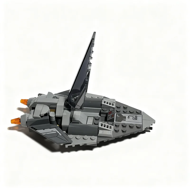 114pcs MOC Pirate Light Interceptor Star Battle Model Building Blocks Construction Idea Education Christmas Gifts Toy Brick