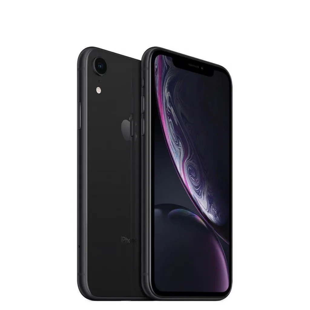 Original desbloqueado apple iphone xr (a1984/a2106) 4g lte telefone móvel 6.1 "3gb ram 64/128gb rom a12 biônico ios 97% novo celular