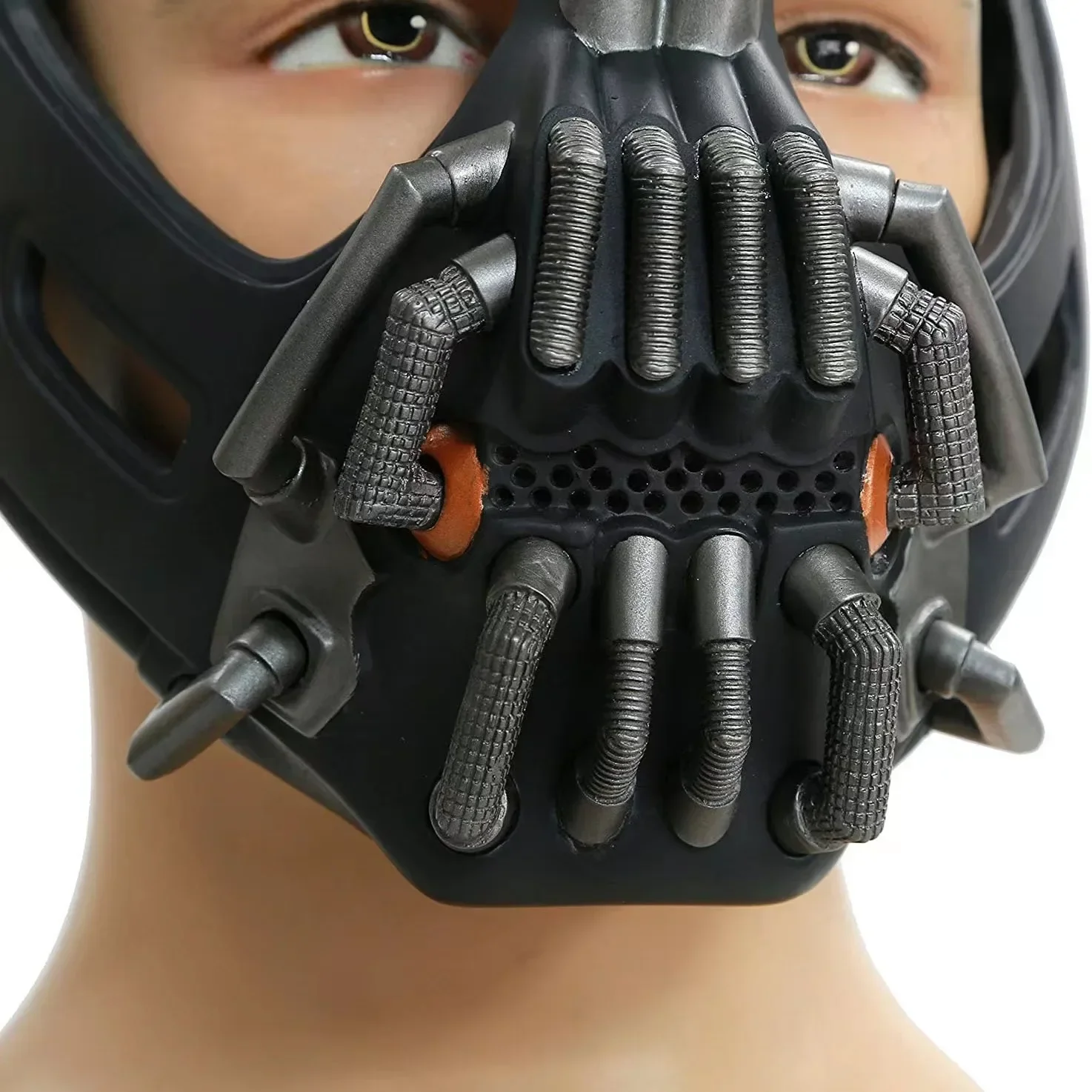 Film Horror Reptiel Masker Bane Masker Cosplay Masker The Dark Knight Cosplay Volwassen Grootte Helm Halloween Party Cosplay Horror Prop