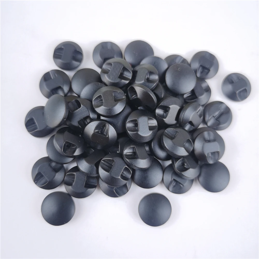 30/50pcs 10mm Black Resin Buttons Apparel Sewing Accessories DIY Garment Shirt Eye Cat Stone Toy Decorative Eyes