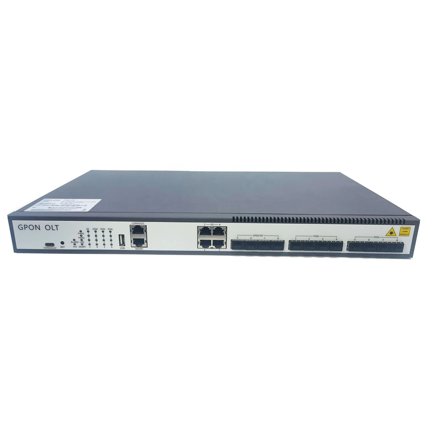 

FTTH GPON OLT с 8PON портами + 4 * GE + 4*10G SFP + порты, WEB/TR069 управление для ISP datacenter